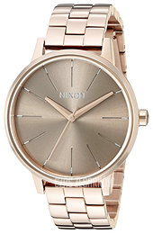 Nixon The Kensington Brązowy/Stal w kolorze różowego złota Ø32 mm A0992214-00