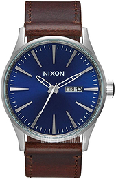 Nixon The Sentry Niebieski/Skóra Ø42 mm A105-1524-00