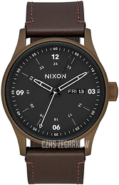 Nixon The Sentry Czarny/Skóra Ø42 mm A105-2950-00