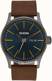 Nixon The Sentry Niebieski/Skóra Ø42 mm A105-2984