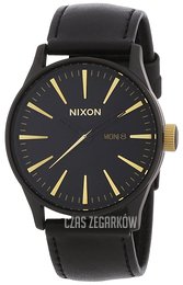 Nixon Czarny/Skóra Ø42 mm A1051041-00