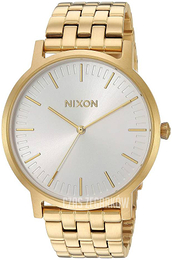 Nixon The Porter Srebrny/Stal w odcieniu złota Ø40 mm A10572443