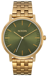 Nixon Zielony/Stal w odcieniu złota Ø40 mm A10572596-00