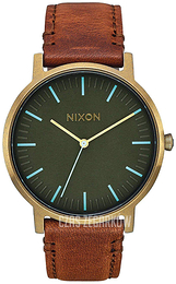 Nixon Zielony/Skóra Ø40 mm A10582756-00