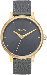 Nixon The Kensington Szary/Skóra Ø37 mm A108-2815-00