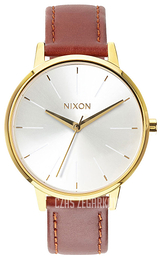 Nixon The Kensington Srebrny/Skóra Ø37 mm A1081425-00