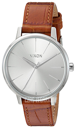 Nixon The Kensington Srebrny/Skóra Ø37 mm A1082094-00