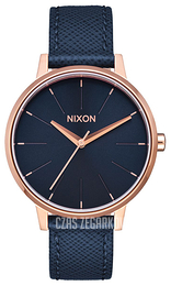 Nixon The Kensington Niebieski/Skóra Ø37 mm A1082195-00