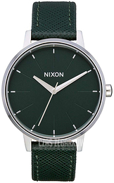 Nixon The Kensington Zielony/Skóra Ø37 mm A1083075-00