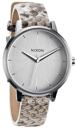 Nixon The Kensington Srebrny/Skóra Ø37 mm A108843-00