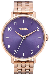 Nixon Arrow Purpurowy/Stal w kolorze różowego złota Ø38 mm A10902952-00
