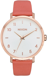Nixon The Arrow Biały/Skóra Ø38 mm A1091 3028