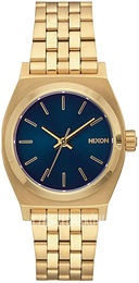 Nixon The Time Teller Niebieski/Stal w odcieniu złota A11301931-00