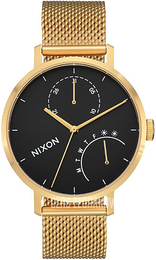 Nixon Czarny/Stal w odcieniu złota Ø37 mm A1166513-00