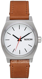 Nixon The Time Teller Biały/Skóra Ø31 mm A11722312-00