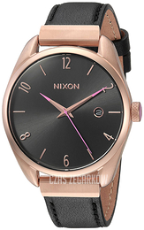 Nixon Czarny/Skóra Ø38 mm A11851098-00