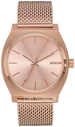 Nixon The Time Teller Różowe złoto/Stal w kolorze różowego złota Ø37 mm A1187897-00