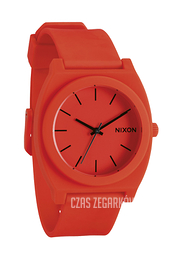 Nixon The Time Teller P Pomarańczowy/Plastik Ø40 mm A1191156-00