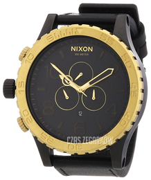 Nixon Czarny/Skóra Ø50 mm A1241036-00
