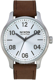 Nixon Srebrny/Skóra Ø42 mm A12431113-00