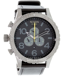 Nixon The 51-30 Leather Czarny/Skóra Ø51 mm A124680-00