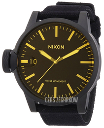 Nixon The Chronicle Czarny/Tkanina Ø48 mm A1271354