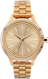 Nixon The Optimist Różowe złoto/Stal w kolorze różowego złota Ø34 mm A13425087-00