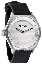 Nixon The Fader Srebrny/Guma Ø42 mm A159130-00