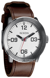 Nixon The Corporal Biały/Skóra Ø48 mm A243-2113-00