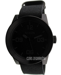 Nixon The Corporal Czarny/Tkanina Ø48 mm A243001-00