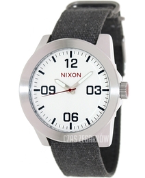 Nixon The Corporal Srebrny/Tkanina Ø48 mm A243100-00