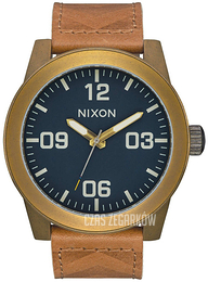 Nixon The Corporal Niebieski/Skóra Ø48 mm A2432731-00