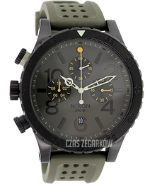 Nixon The 48-20 Chrono P Zielony/Plastik Ø48 mm A2781089-00