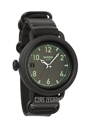 Nixon The October Leather Zielony/Skóra Ø48.5 mm A279001-00