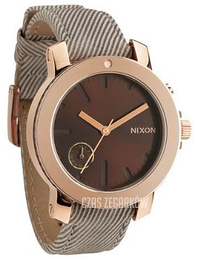 Nixon Brązowy/Tkanina Ø40 mm A3171155-00