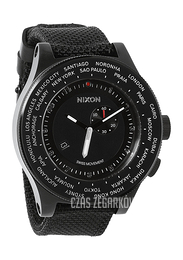 Nixon The Passport Czarny/Tkanina Ø49 mm A321001-00