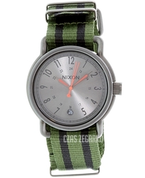 Nixon Axe Srebrny/Tkanina Ø42 mm A3221151-00