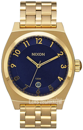Nixon The Monopoly Niebieski/Stal w odcieniu złota Ø40 mm A3252216-00