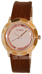 Nixon Różowe złoto/Skóra Ø35 mm A3412233-00