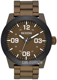 Nixon The Corporal Brązowy/Stal Ø48 mm A3462856-00