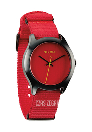 Nixon The Mod Czerwony/Tkanina Ø38 mm A3481600-00