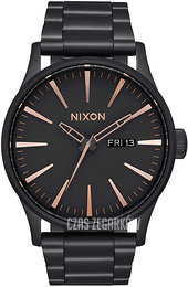 Nixon Czarny/Stal Ø42 mm A356-957-00