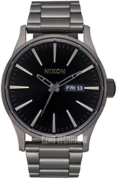 Nixon The Sentry Czarny/Stal Ø42 mm A3565084-00