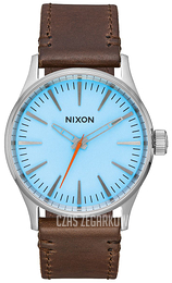 Nixon The Sentry Niebieski/Skóra Ø38 mm A3772547-00