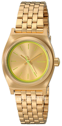 Nixon The Time Teller Żółte złoto/Stal w odcieniu złota Ø26 mm A3991618