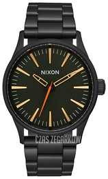 Nixon The Sentry Czarny/Stal Ø38 mm A4501032-00