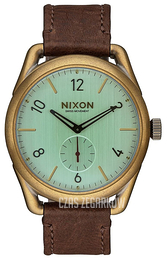 Nixon Zielony/Skóra Ø39 mm A4592223-00
