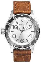 Nixon Srebrny/Skóra Ø38 mm A4671888-00