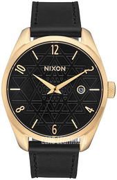 Nixon Czarny/Skóra Ø38 mm A4732478-00