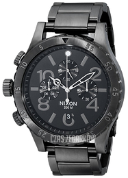 Nixon The 48-20 Czarny/Stal Ø48 mm A486632
